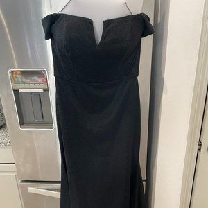 Christina Wu Long Black dress